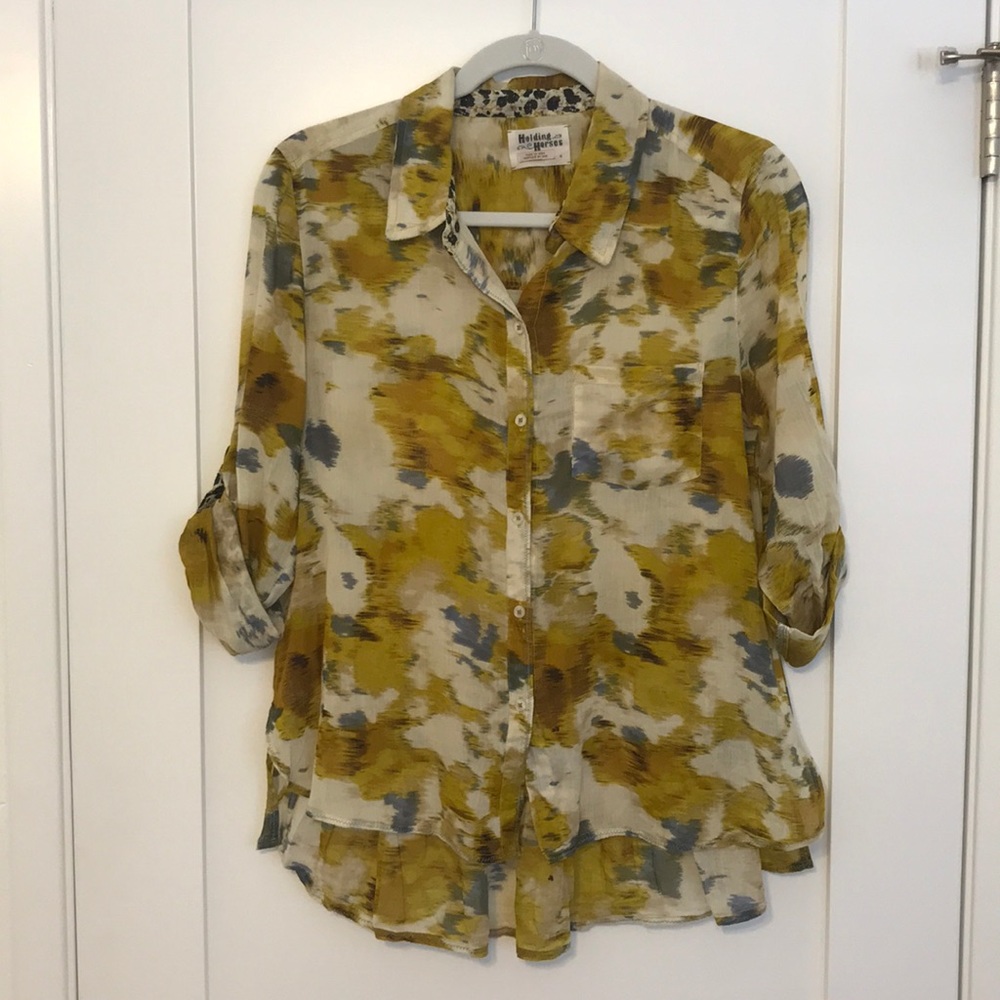 Anthropologie - Holding Horses Blouse - 4